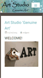 Mobile Screenshot of genuineart.info